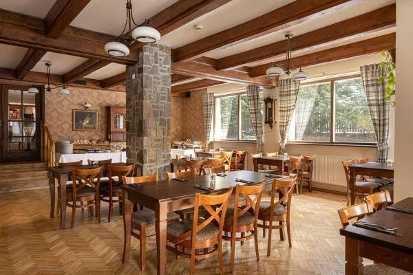 Restaurace v ubytování Czarny Potok Wellness & Spa Zakopane Centrum