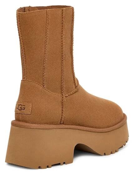 Boty Semišové boty UGG Classic Twin Seam New Heights 1158313.CHE hnědá
