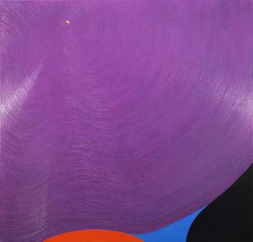 Osamu Kobayashi, Warped, 2020, oil on canvas, 50″ x 52″