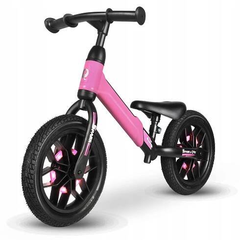 QPLAY Odrážedlo Spark Green, věk 3-6 let, do 30 kg