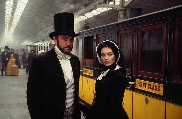 První velká vlaková loupež - Z filmu - Sean Connery, Lesley-Anne Down