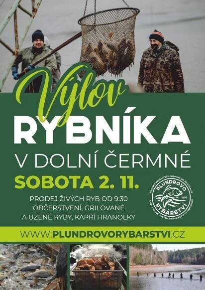 Výlov Čermenského rybníka 2.11.