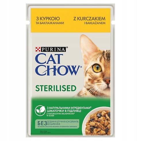 Purina Cat Chow Sterilised kuře 85g
