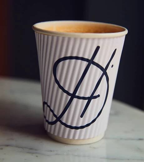 A Close Up Of A Coffee Cup