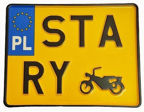 Polsko Sběratelská tabule motor traktor zabavená