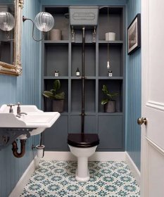 Cloakroom ideas – 15 ways to steal space for an extra bathroom or ...