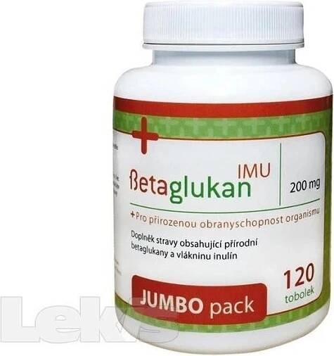 Apotex Betaglukan IMU+ 200 mg 120 tobolek
