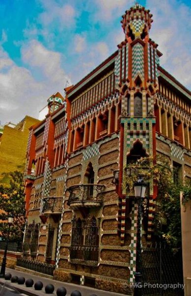 Gaudí's first masterpiece. Casa Vicens in Barcelona