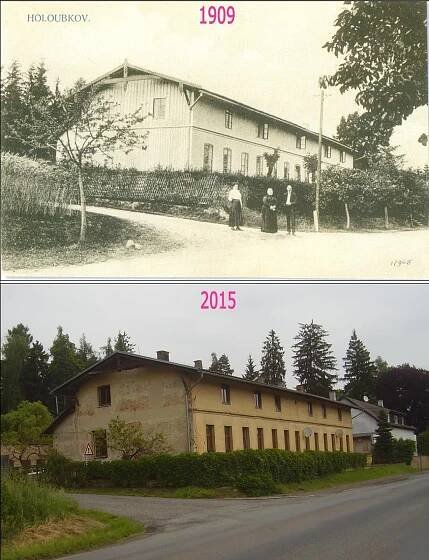Přehled srovnávacích fotek: HOLOUBKOV (Plzeňský kraj)