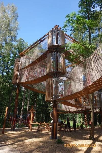 Park Na Větvi a 3D bludiště v Hradci Králové