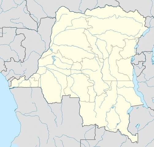 Súbor:Democratic Republic of the Congo location map.svg – Wikipédia