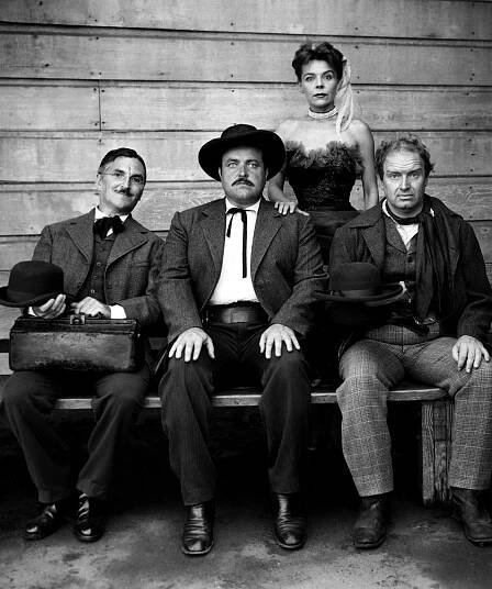 GUNSMOKE, Howard McNear, William Conrad, Georgia Ellis, Parley Baer, 1954