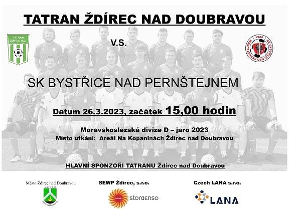 TATRAN Ždírec n. D."A" - SK Bystřice n. P. | TATRAN Ždírec nad Doubravou