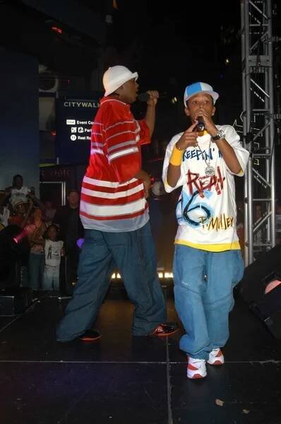 Lil romeo a master p — Stock obrázek