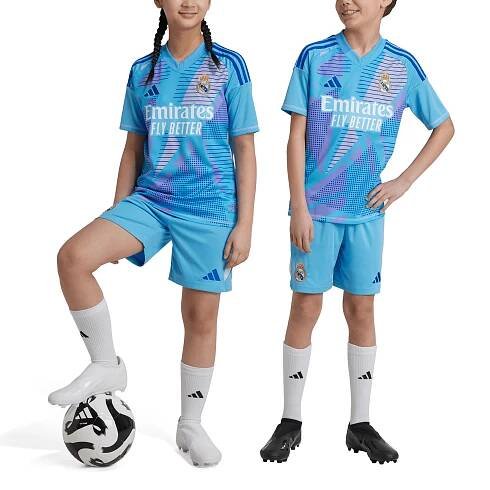 Real Madrid adidas Home Goalkeeper Youthkit 2024-25, , rebel_hi-res