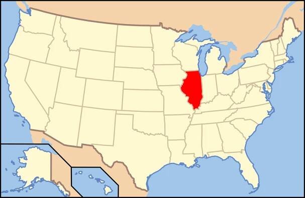 Soubor:Map of USA IL.svg – Wikipedie