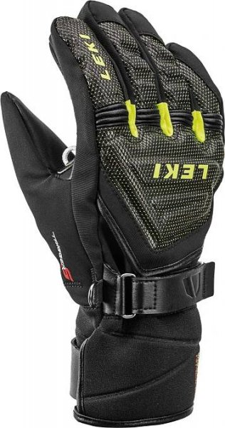 LEKI Race Coach C-Tech S Junior Black/Ice Lemon 4