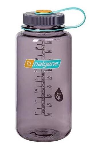 Láhev Nalgene Wide Mouth 1000 ml Aubergine