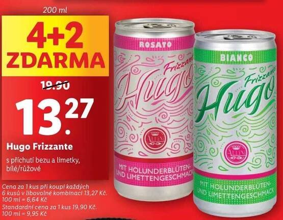 Hugo Frizzante, 200 ml