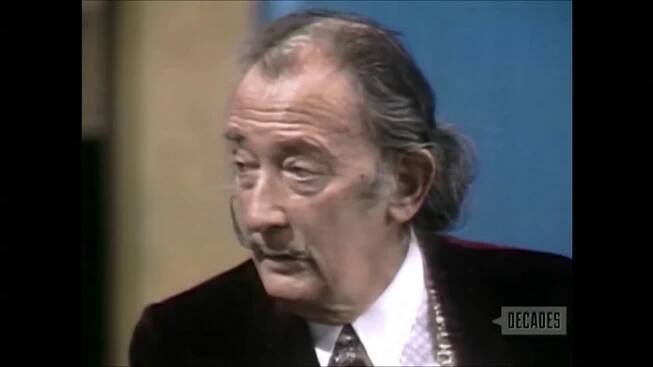Salvador Dali Discusses Golden Ratio on The Dick Cavett Show - March 6, 1970