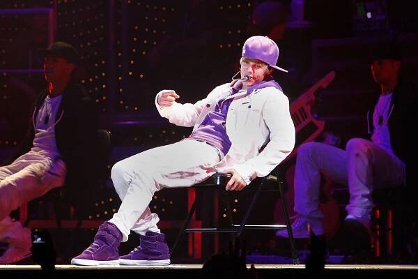 Justin Bieber performs at Sun National Bank Center on June 24, 2010 in Trenton, New Jersey.