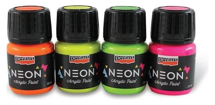 Akrylová barva neonová PENTART 30 ml