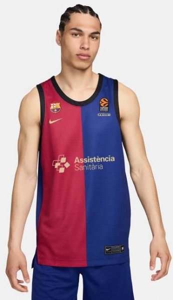 Euroleague FC Barcelona home basketball shirt 24/25