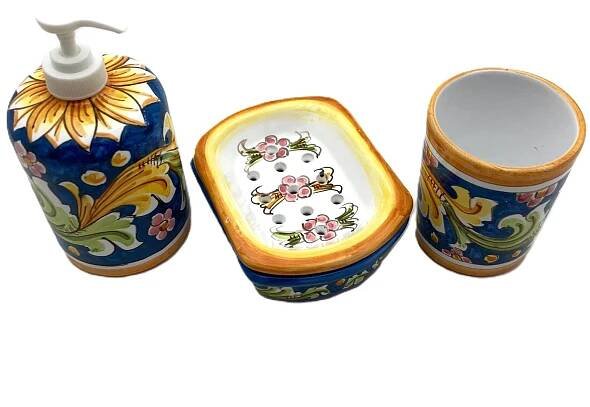 set-bagno-ceramica-caltagirone-decorato-ilrustico