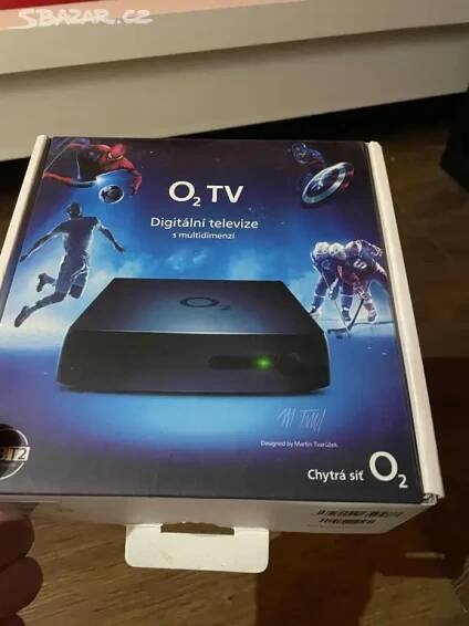 O2 TV set-top box nové generace.