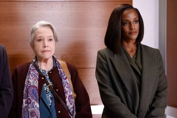 Kathy Bates and Skye P. Marshall in 'Matlock'