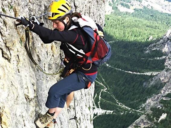 Do Dolomit na ferraty! Nemusíte být zrovna horolezec