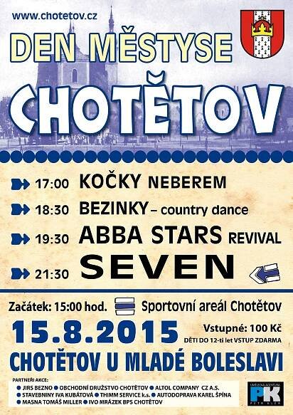 Den Městyse Chotětov - Umělecká agentura Petr Klér