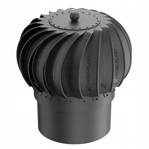 Komínová násada kulová OTOČNÁ PRO VENTILACI fi 200 RŮZNÉ BARVY