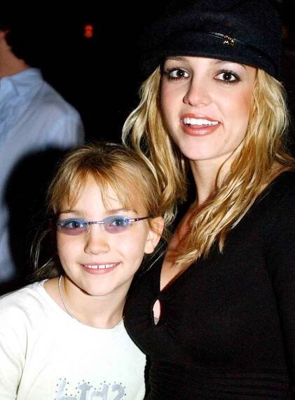 Britney Spears and sister Jamie Lynn Spears.