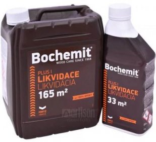 BOCHEMIT Plus I - likvidace dřevokazného hmyzu Velikost balení: 5 l, Odstín: Bezbarvá
