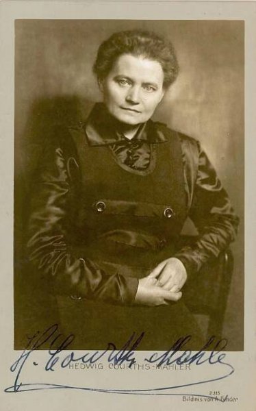 Hedwiga Courthsová-Mahlerová - Wikiwand