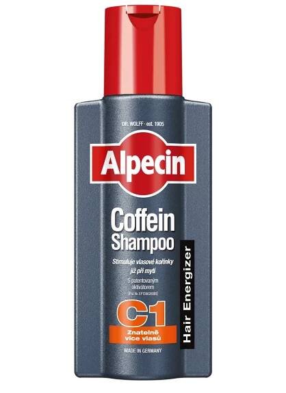 Alpecin kofeinový šampon C1 - navržen tak, aby udržel vlasy delší