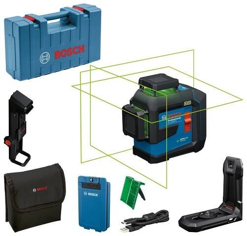 BOSCH Professional GLL 80-33 G 0601065501 1x 3,0 Ah + svorka + kufr od 13 399 Kč