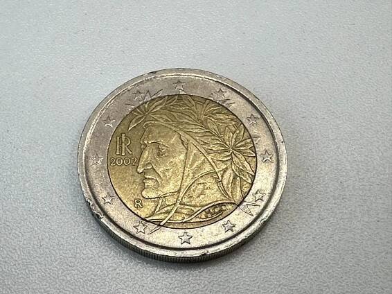 Vzácná 2 euro mince (Dante Alighieri) - Sběratelství