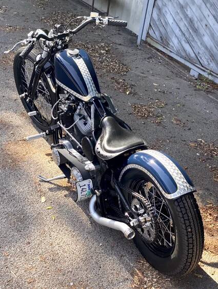 Knucklehead Softail Chopper - Thunder Road - Motor Works