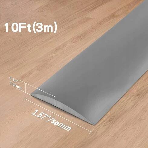 PŘECHODOVÁ LIŠTA PRO PODLAHU SAMOLEPICÍ 300*5 CM PVC ODOLNÁ Výška 4 mm