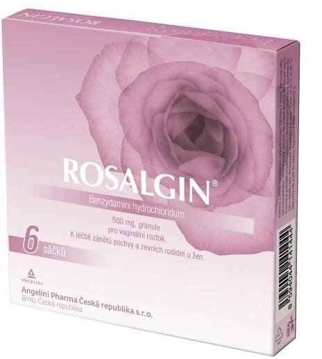 Rosalgin granulát na vaginálny roztok 6 x 500 mg