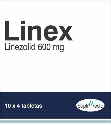 Linex – Linezolid 600 mg – 10x4 Tab