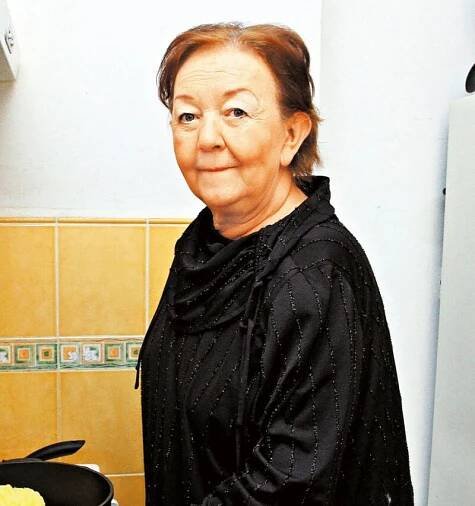 Jaroslava Hanušová, která si odskočila od plotny