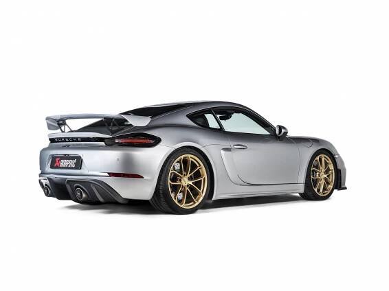 Zadní difuzor z uhlíkových vláken (karbon, matný) pro Porsche 718 Cayman GTS 4.0 / Boxster GTS 4.0 | RSM Akrapovič