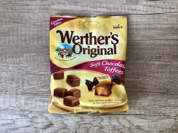 Werther`s Original Soft Chocolate Toffees 70g