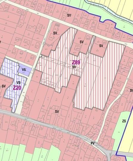 Prodej stavebních pozemků 3528 m2