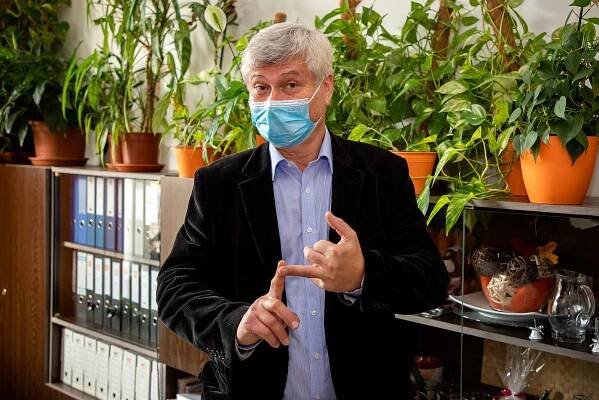 Volební štáb ČSSD, 3. října 2020 v Ostravě. Petr Kajnar.