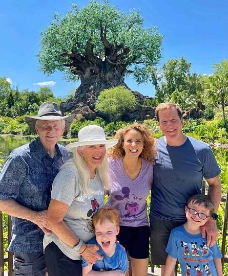 Jeff Dunhan, Audrey Dunham and family instagram in Orlando Florida Walt Disney Animal Kingdon