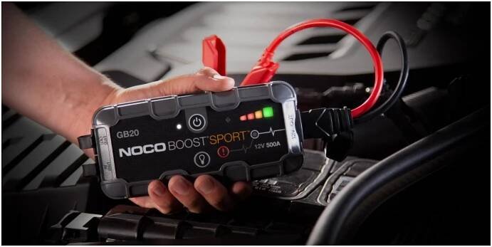 NOCO Boost GB20 JUMP STARTER 500A Booster Značka Noco